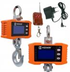HDWR Elektronikus raktári mérleg 500 kg kampós távirányítós akasztós mérleg üzemekhez (wagPRO-H500P)