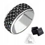 Ulex Premium Ezüst gyűrű, 925-ös finomságú, elegáns kockás gyűrű méret 22 (P-758-BH/22)