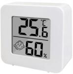 VERK GROUP Otthoni Szobahőmérő Digitális Elektronikus Páratartalom Higrométer Naxan (07179)