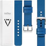 moVear 18 mm-es prémium elegáns óraszíj Lengyel Movear Kék (S1-18BL-75125Q-PSL)