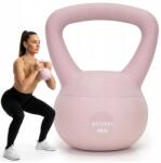 ACTIGET Kettlebell Puha 4 kg Ketle Súlyzó Golyó Fitnesz Edzés Otthon (ACT0063)