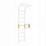 Małpiszon Narancssárga létra hosszabbító toldalék, 26 cm (6.06.01)