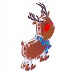  Karácsonyi Dekoráció Led Rénszarvas Megvilágított Ablak Dekoráció