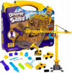 1001 Kinetikus Homok Építőipari Járművek Nagy XXL Készlet Gyerekeknek Homokozó