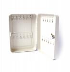  Organizer szekrény kulcstartó doboz 45db, acél doboz törött fehér (AQSZK45)