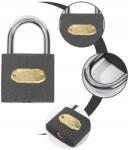  Betörésbiztos, Rácsapódó Lakat 50MM 3 Kulcs (265)