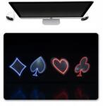  Asztali Alátét Védő Szőnyeg 50x35 Póker Minták (Podkładka Pod Klawiaturę Na Biurko NAdruki)