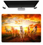  Asztali Alátét Védő Szőnyeg 50x35 Lovas Minták (Podkładka Różne Nadruki Wzory Pod Mysz)