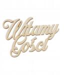 Klepkomania Felirat: "üdvözöljük A Vendégeket" esküvőre, szállodába (BST521)