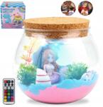 Bedee Terrárium Kreatív Szett Sellő Lámpa Mágikus Háttérvilágítás Távirányító (TERRARIUM KREATYWNY ZESTAW)