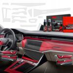 GrizzProtector 12 az 1-ben védőfólia Audi A6 C8 (2018-2024) belső térhez Ujjlenyomatmentes (5906146461529)