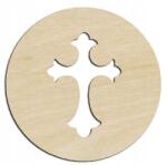 Kreatywne Myślenie Fa dísz Kereszt Elsőáldozás, Keresztelő, Esküvő 30cm (32788)