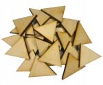  Fa háromszögek Háromszög készlet 10cm 50db (33115)