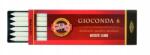 KOH-I-NOOR Grafity 5, 5mm-es Fehér Pasztell 6db Koh-i-noor (8593539129714)