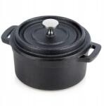 Vilde Tálaló fazék Vilde öntöttvas 10 cm 250 ml Cast Line fedél (5904316487829)