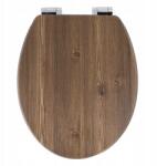 SAPHO Univerzális WC-ülőke Mdf Dió Cersanit Roca Armatura Hybner Kerékhez (170511)