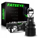 FateEye H9 Led Izzók Fateeye Projektor 100% Ideális Vágási Kép, Halszem Lencse