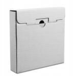 Kapak 7″ lemezdoboz 190x190x30 mm fehér 10 db