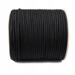  Polipropilén vitorlás zsinór fekete fonott 8mm 1M (LINKA-FI-8-CZARNA)