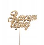 Klepkomania topper tortára Rajzos felirattal: Együtt Jobb (BSTP539.)