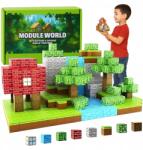 Regmag Mágneses Építőkockák 200EL 2 Db-os Építőkocka Négyzet Pixel (KM-01-200)