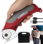 Bedee Szabó olló újratölthető akkumulátorral a kéz megerőltetése nélküli vágáshoz (Elektryczne nożyce)