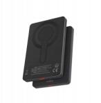 Maxlife vezeték nélküli power bank MXPB-05 20W Pd 5000 mAh mágneses fekete (MXPB-05)