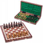 Square Képviselői fa sakk 37 x 37 cm Fényes cseresznye figurák