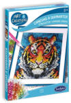 Sentosphère Ékköves vászonkép készítő szett, tigris, Sentosphere SA20270