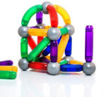 Miniland Mágneses építő, 36 db-os, műanyag, MINILAND, ML94105