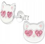 Mennica Bydgoska Ezüst Fülbevaló Cica Csavaros Kislány 925 Ezüst 925 (2/1)