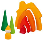 Goki Törpeházikó, színes, 7 darabos, GK58427 Goki