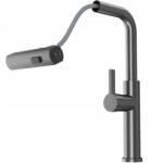 Granitan Konyhai Csaptelep Kihúzható Kifolyócsővel Gun Grey 3 Vízsugár Giro Csaptelep (GIRO21791)