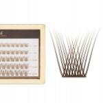 ManyBeauty Barna szempilla tincsek V-Lashes Mermaid Chocolate Mini Box C ív