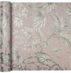 Marburg Ezüst Levelek tapéta halvány rózsaszín háttérrel (681830)