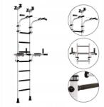 Kometa Teenager Plus tornalétra, feszíthető fehér-fekete (01.20.7.06.410.04.00-02)