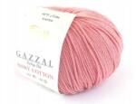 Gazzal Baby Cotton Gazzal Fonal , szín 3435, halvány korall (3435)