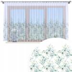 HomeView Függöny Kész Voile 500X150 Színes Mintás Ráncfelhúzóval Akasztós Szalaggal 073 (H-FND073-500x150)