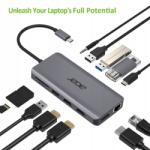 Acer 12in1 Usb-c adapter (usb, Hdmi, Pd, CD, Dp, RJ45) (HP.DSCAB.009)