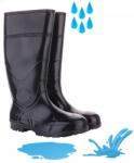 Lemigo Férfi Pvc gumicsizma, munkavédelmi, horgász, erdészeti, magas szárú, 47-es méret (KALOSZE WYSOKIE REGULOWANE PCV)