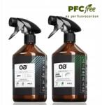 OA Set Car Glass 500ml Oa Plastic & Rubber 500ml autótisztító Oa