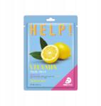 Bergamo Help! Vitamin Mask Sheet 25 ml Revitalizáló arcmaszk lapon (8809414192255)