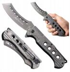 JB Tacticals Összecsukható Taktikai Kés, Katonai, Finn Típusú, Túlélő, Edc, Vadász, Bozótvágó 02 (JB Tacticals Nóż składany JB-02 Maczeta)