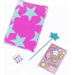 Girabrilla Nice Girabrilla Cekines Napló Rózsaszín Kék Csillagokkal (19036)
