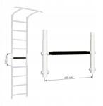 Małpiszon létrahosszabbító toldalék 1 fokkal fekete (01.012.04.003)