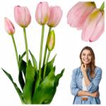 Griny Szilikon Tulipán Gumírozott Élő Prémium Tulipán 40cm 5 db