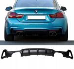  Lökhárító Diffúzor Hátsó Betét 4 Kipufogó Bmw F33 F32 F36 Fekete Fényes