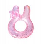  Felfújható Úszógumi Gyerekeknek 60 CM Rózsaszín Nyuszi Csillámokkal (778957)