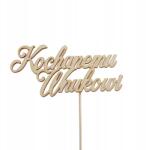 Klepkomania topper tortára "szeretett UNOKÁM"-nak felirattal (BSTP454)