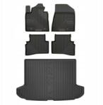 FroGum Gumi autószönyegek és szőnyeg szett Hyundai Tucson III 2015-2020 felső padló ba